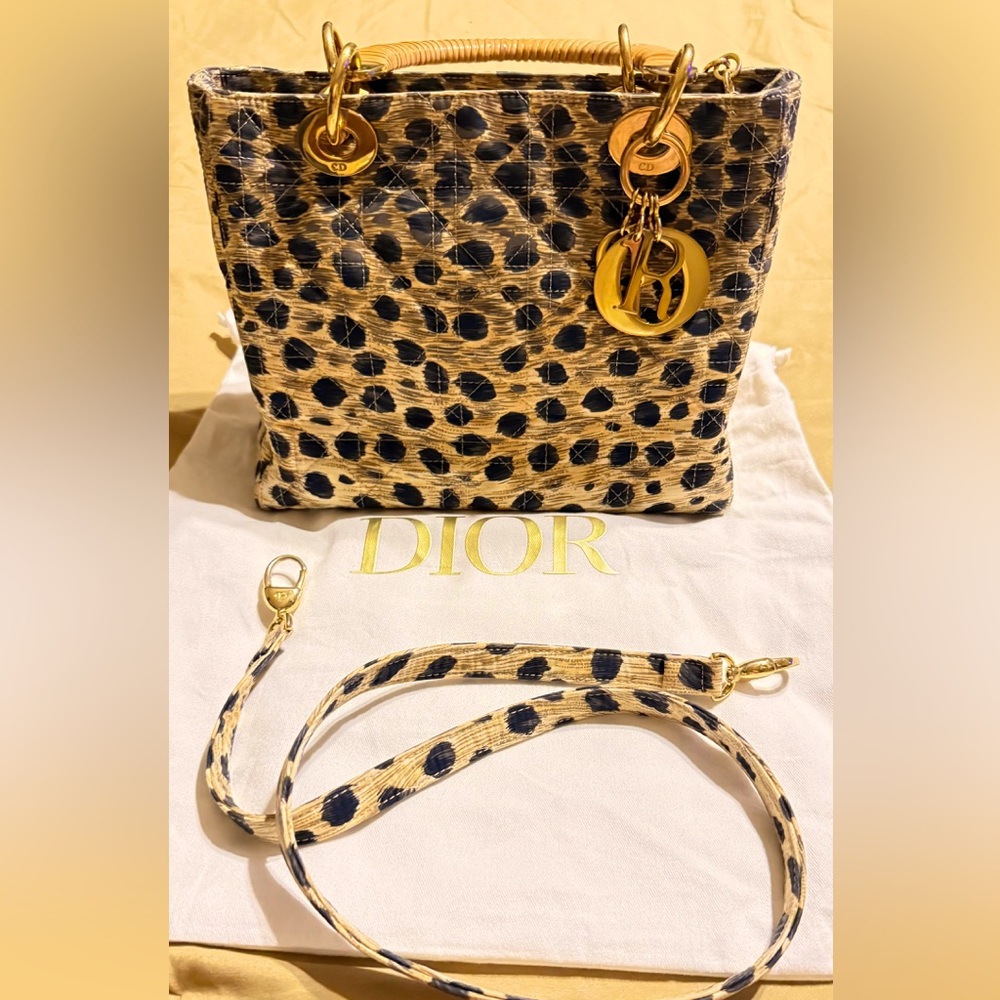 Lady Dior Authentic Cheetah Bag